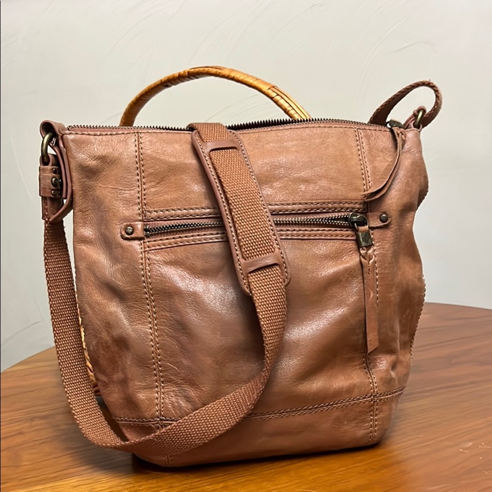 The‎ Sak leather Multicolor Patterned Interior Bag